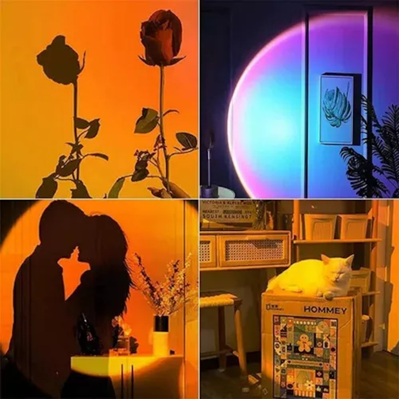 Miniatura 2 de Lámpara Sunset, proyector LED Atardecer